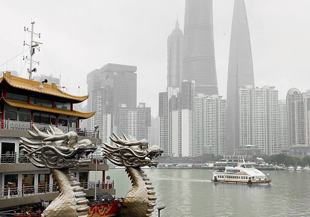 Cidade de Shanghai, na China